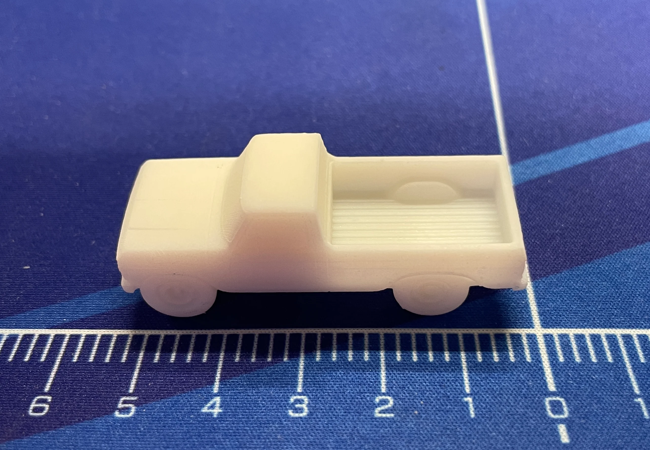 1/100th Scale 3D Printed F-150