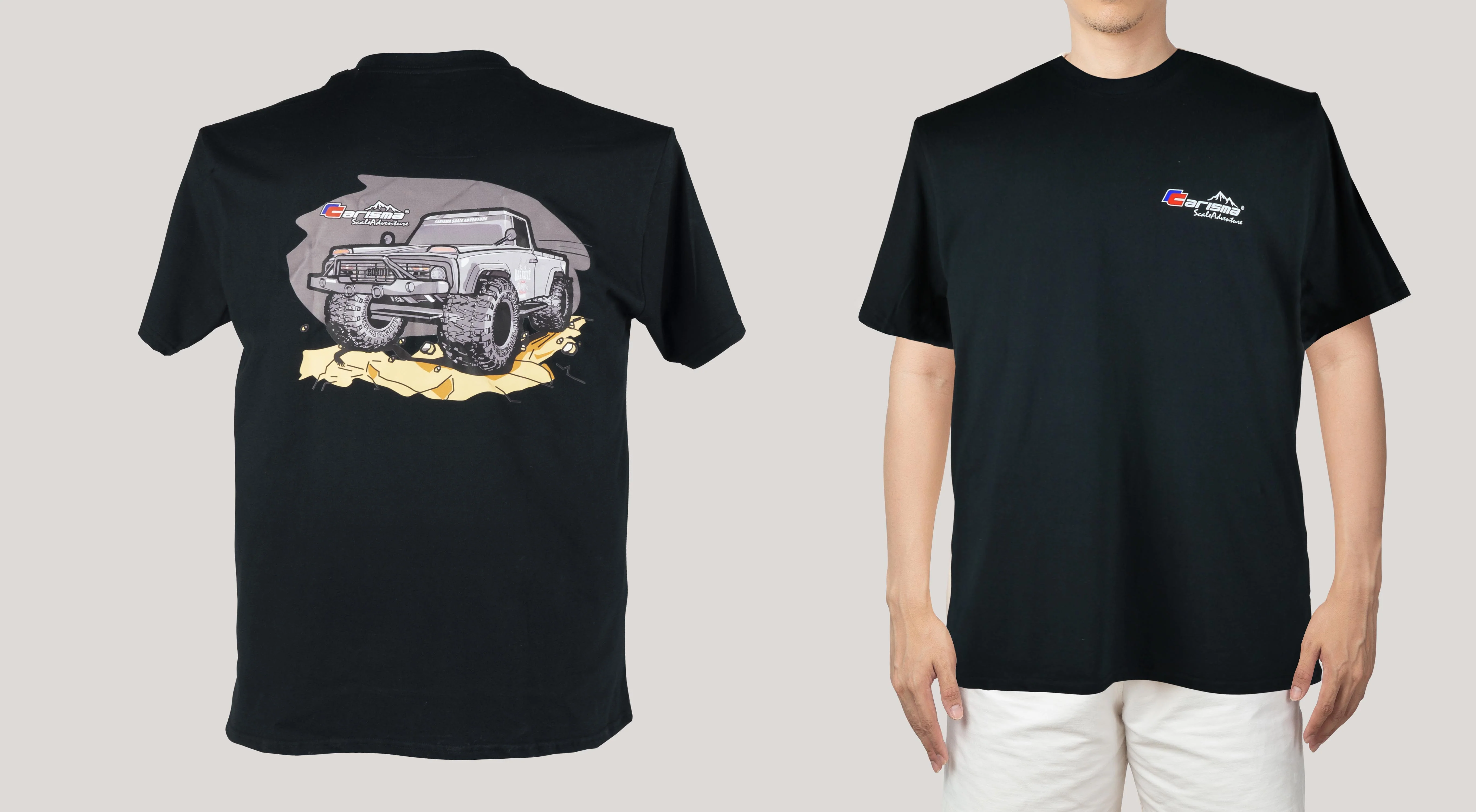 CARISMA SCALE ADVENTURE TEE SHIRT (BLACK)