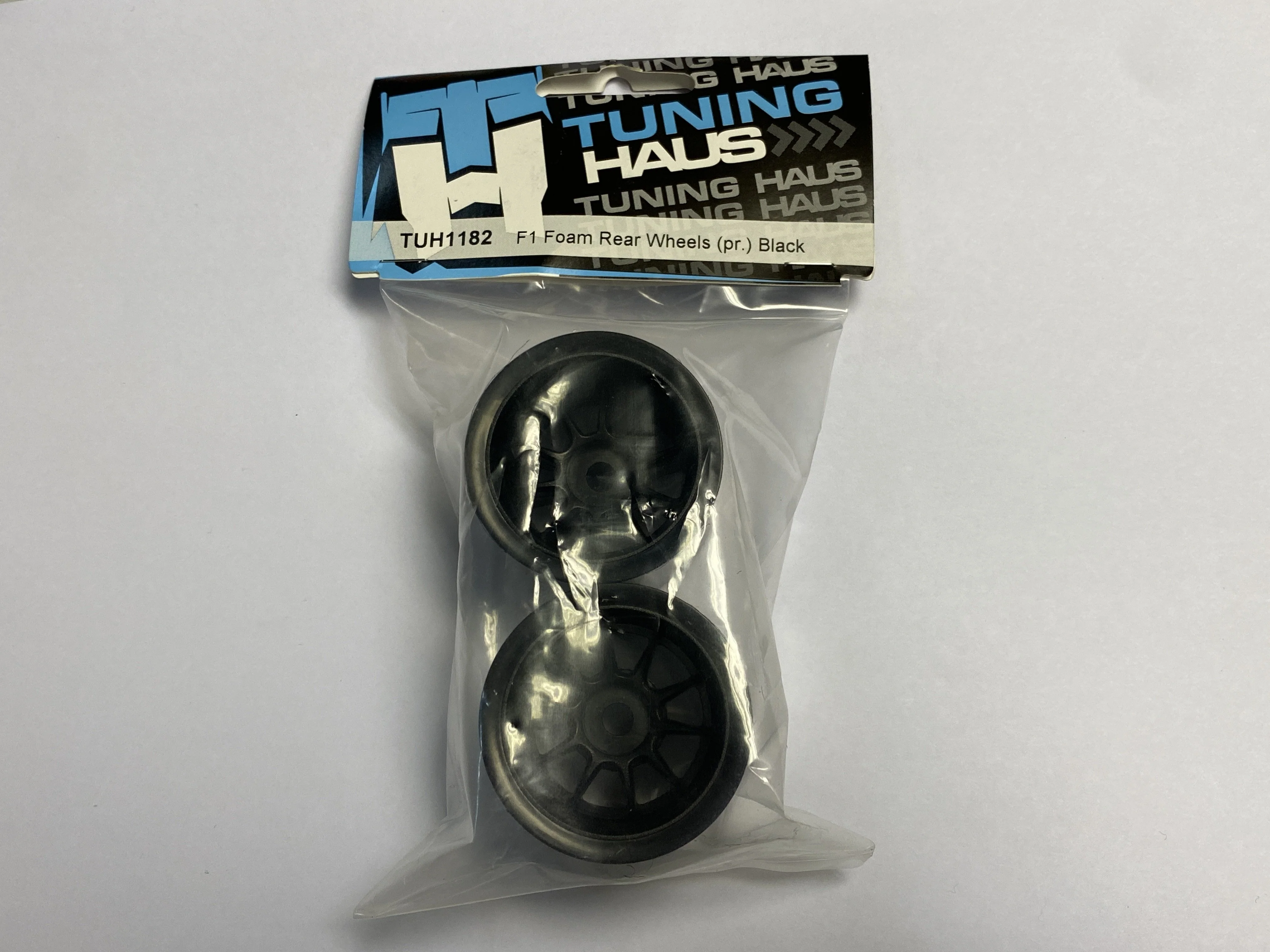 F1 FOAM REAR WHEELS (PR.) BLACK