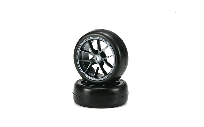 24mm Multi Spoke Wheel Mounted ( Slick) Pr.