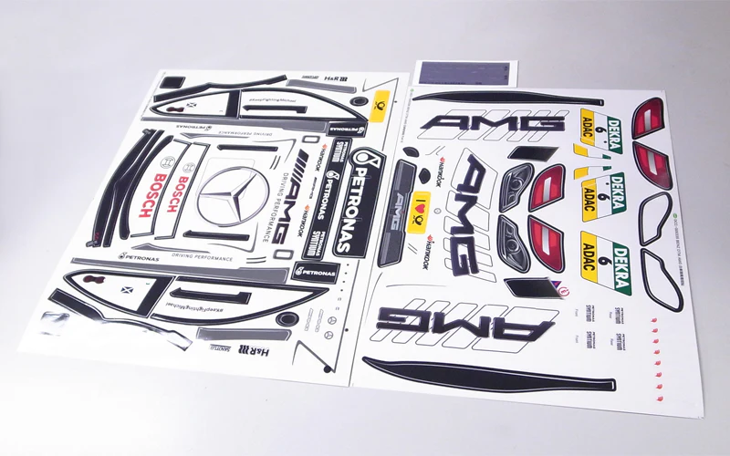 GT10RS MERCEDES-AMG C-COUPE DTM 2014 (WHITE) DECAL SHEET