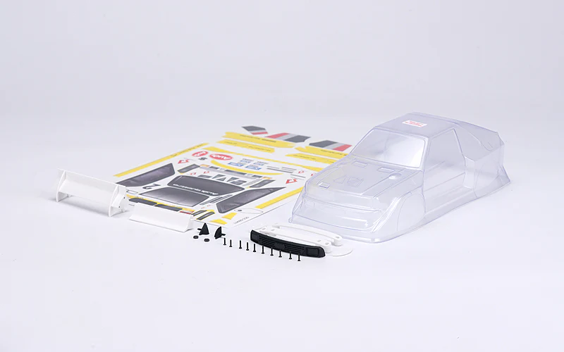 GT24 AUDI SPORT QUATTRO S1 CLEAR BODY SET