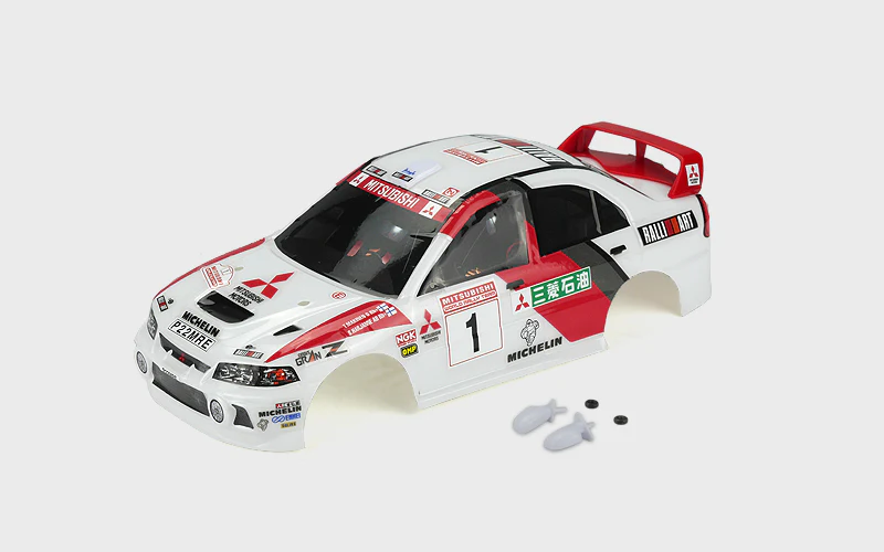 GT24 MITSUBISHI LANCER EVOLUTION IV WRC PAINTED BODY SET