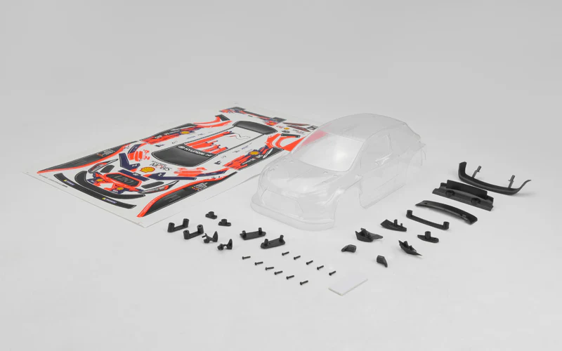 GT24 Hyundai i20 WRC Clear Body Set (Unpainted)