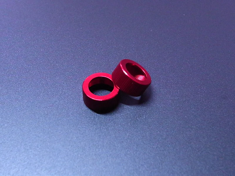 GTB Super Limited Edition Red Anodized Shock Body Top (x2)