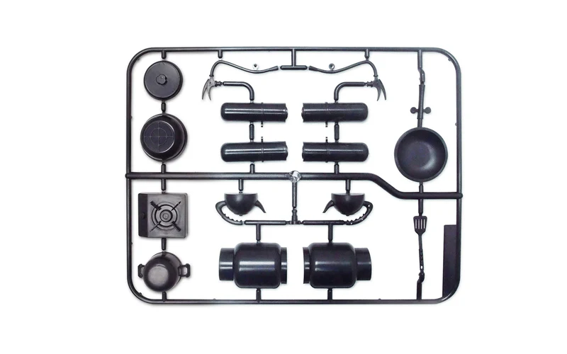 M10 Plastic Model Kit: Outdoor Cooking Set