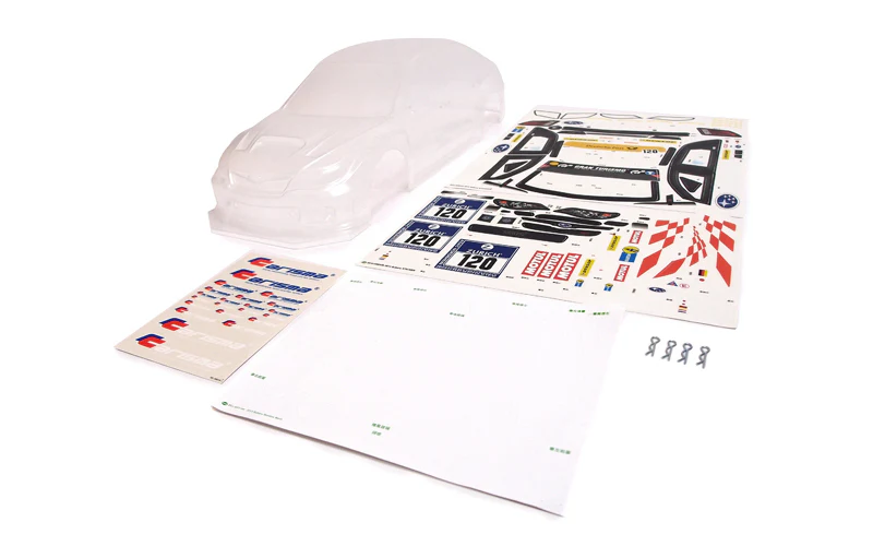 M40S 1:10 SUBARU WRX STI NBR 2013 CLEAR BODY - Image 2
