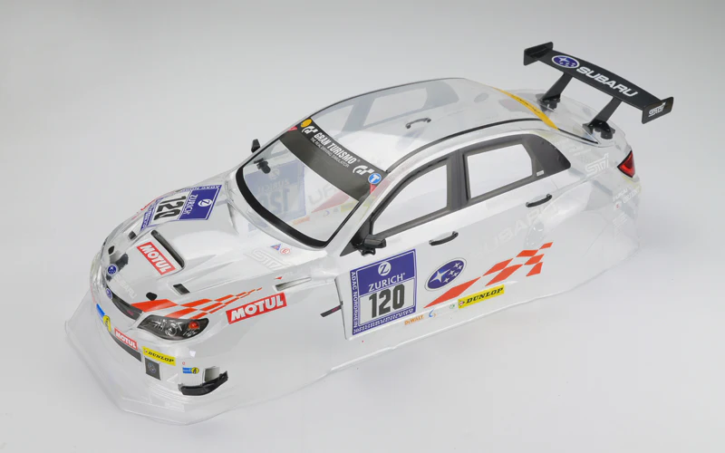 M40S 1:10 SUBARU WRX STI NBR 2013 CLEAR BODY - Image 3