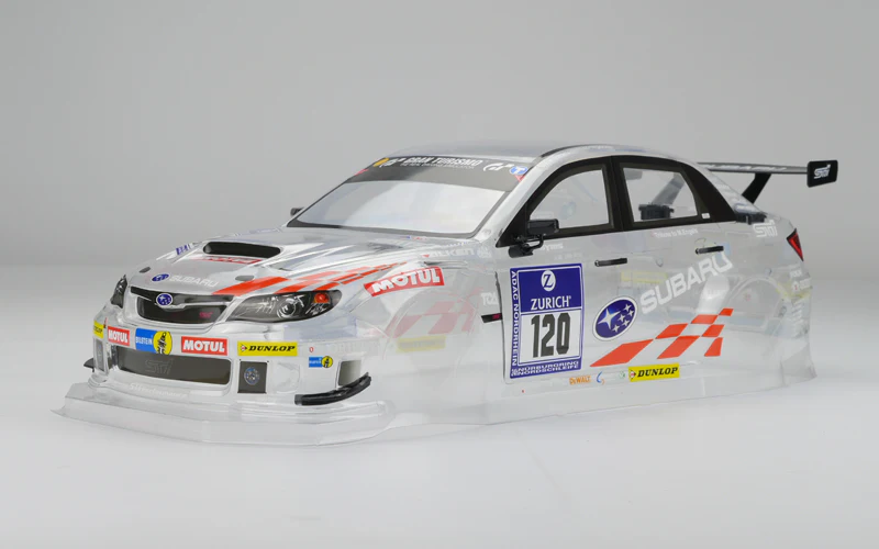 M40S 1:10 SUBARU WRX STI NBR 2013 CLEAR BODY - Image 6