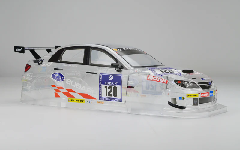 M40S 1:10 SUBARU WRX STI NBR 2013 CLEAR BODY - Image 7