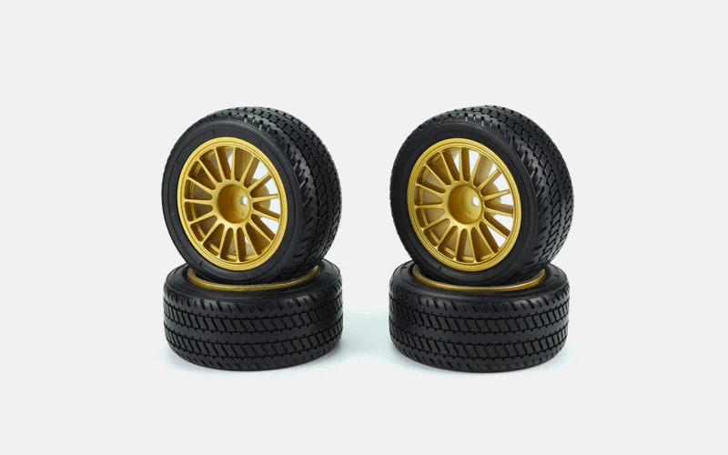 M48S Tarmac Spec Tires Set ( Mounted)
