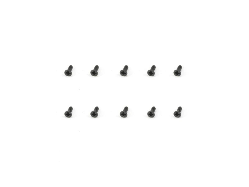 MSA-1E Flat Head Screw Set M2x6mm (x10)