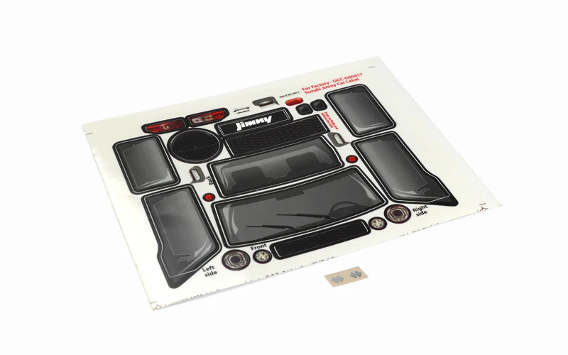 MSA-1E Suzuki Jimny Decal sheet
