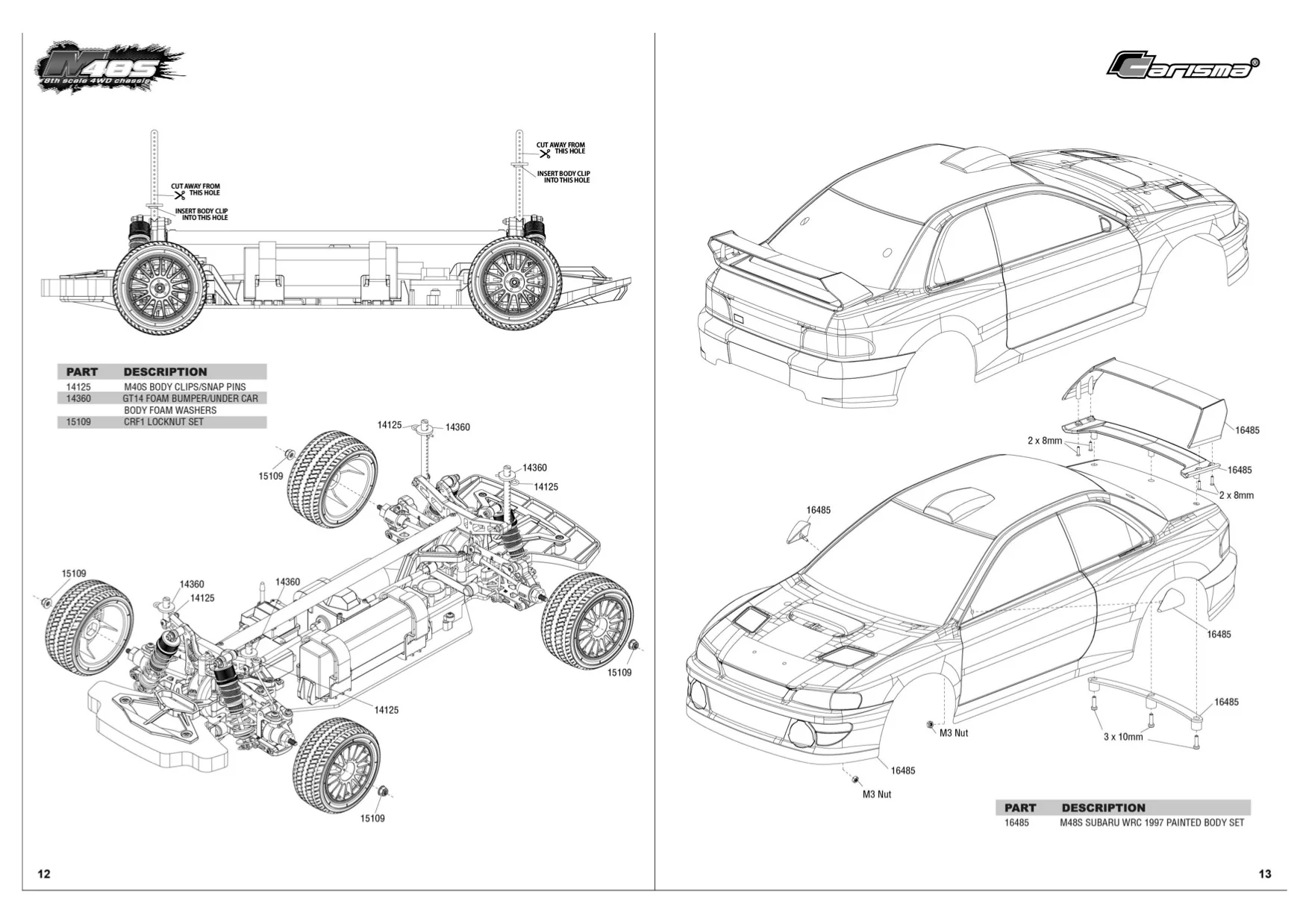 NEW M48S SUBARU WRC 1997 (with 3S friendly ESC ) - Image 20