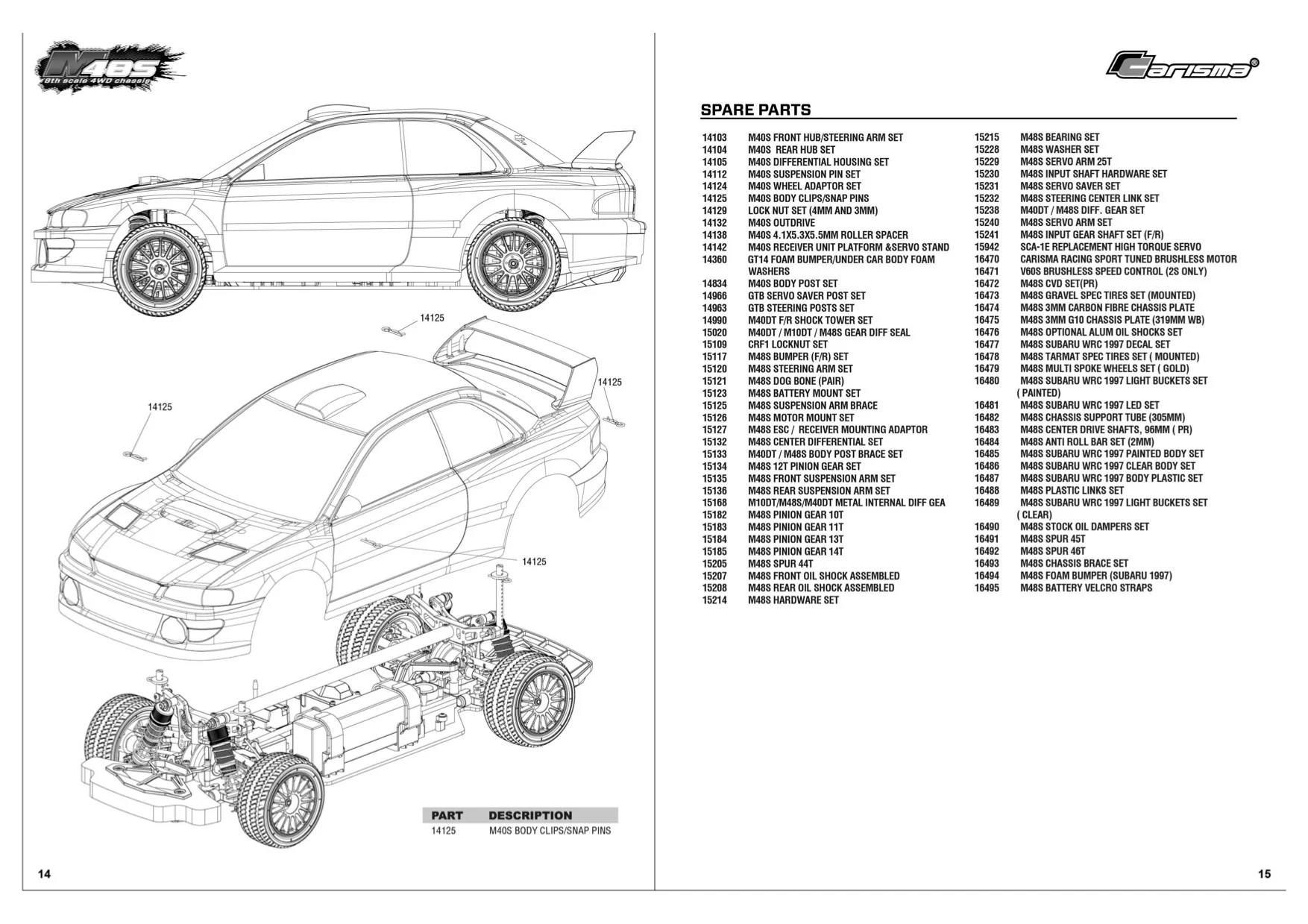 NEW M48S SUBARU WRC 1997 (with 3S friendly ESC ) - Image 22