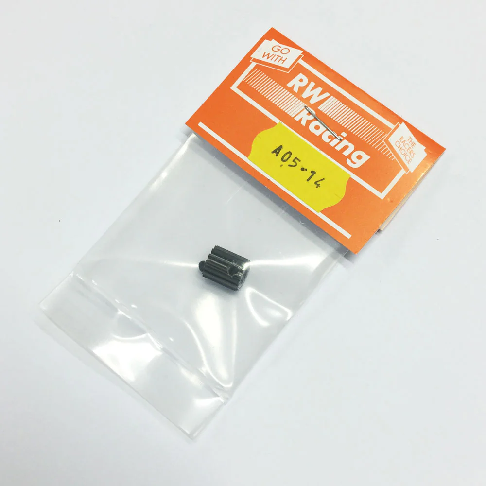 GT14 RW 05M 14T, 3MM SHAFT PINION FOR CARISMA
