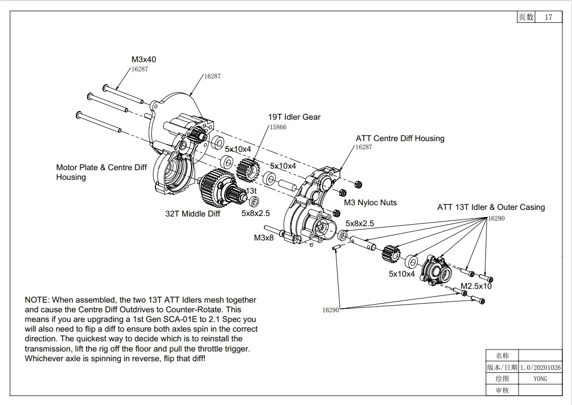 SCA-1E 2.1 ATT Transmission Conversion set - Image 4