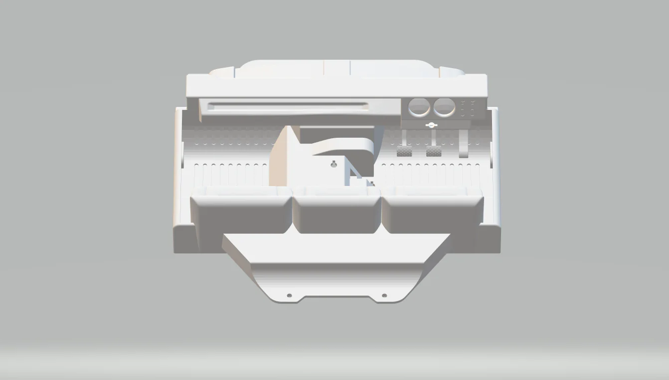 SCA-1E D2.1 BULLDOG CLEAR BODY SET - Image 5