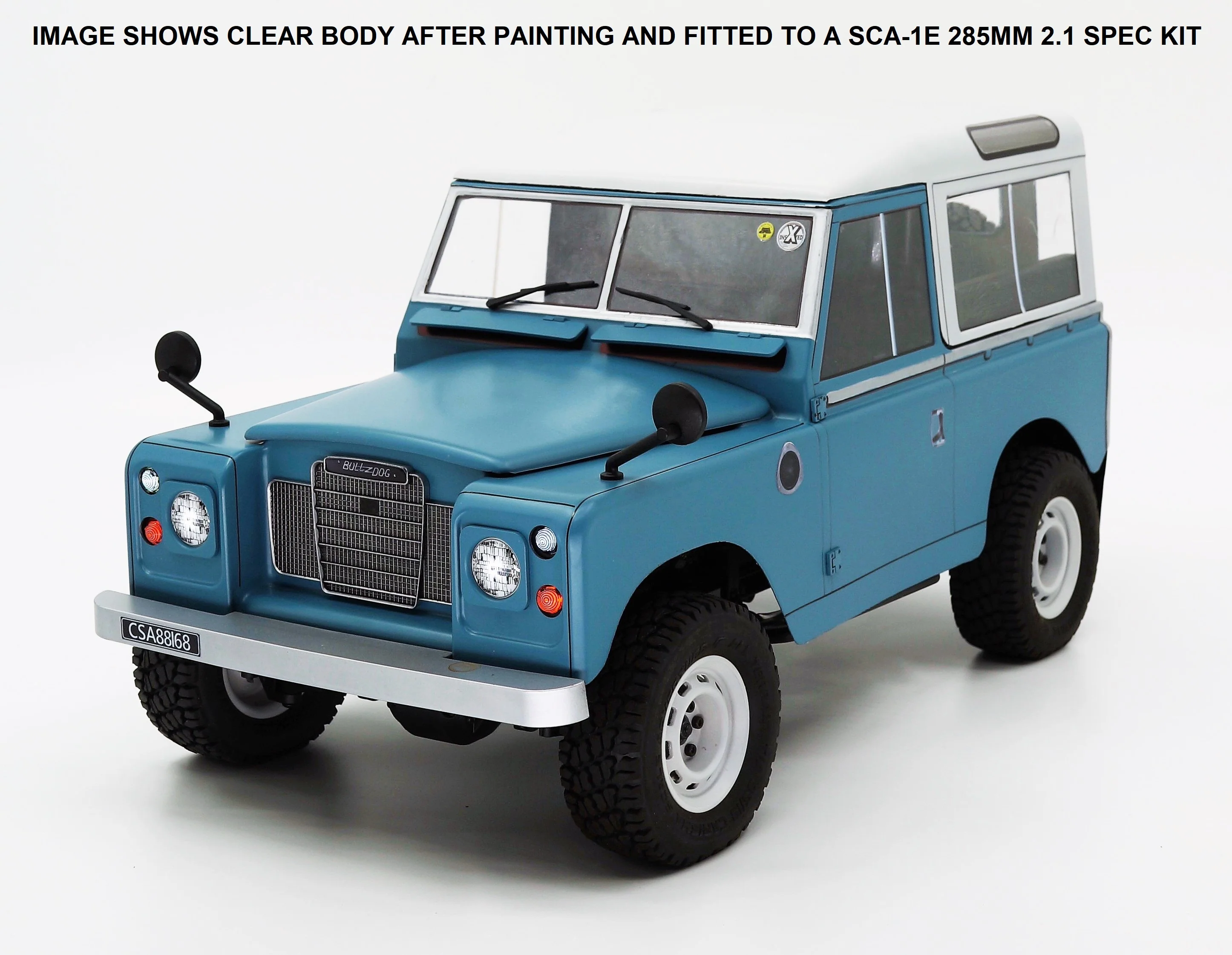 SCA-1E D2.1 BULLDOG CLEAR BODY SET - Image 7