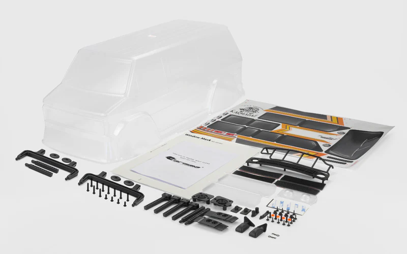 SCA-1E Prairie Wolf Clear Body Set (324mm WB)