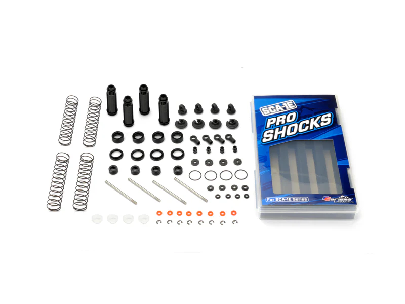 SCA-1E PRO Aluminium Oil Shocks set (110mm) - Image 2