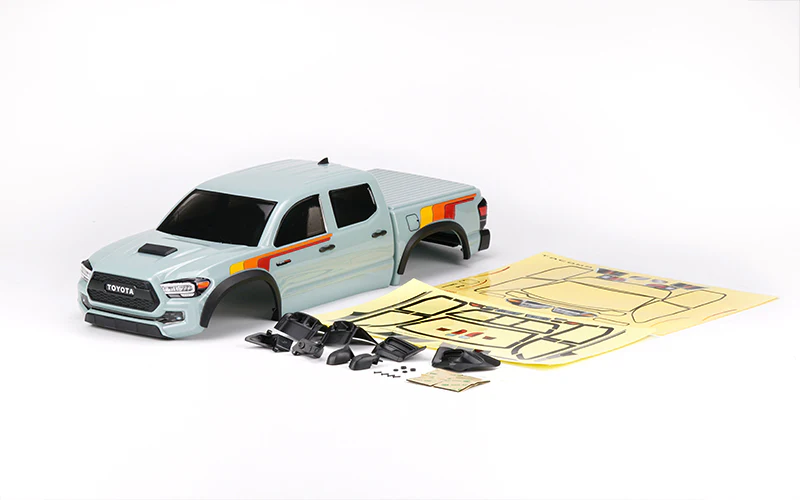 TOYOTA TACOMA TRD PRO PAINTED BODY SET V2 (LUNA ROCK GREY)