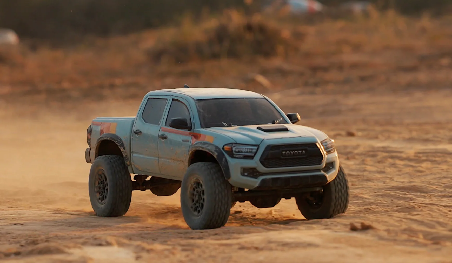 TOYOTA TACOMA TRD PRO PAINTED BODY SET V2 (LUNA ROCK GREY) - Image 3