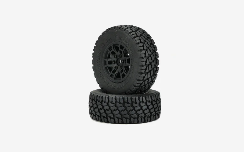 SCA-1E TOYOTA TACOMA TRD PRO WHEELS AND TIRES SET (PR)