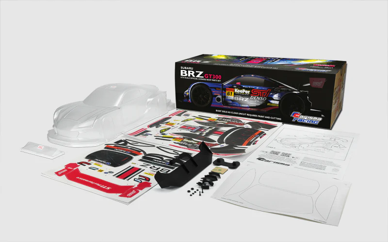 SUBARU BRZ GT300 2021 CLEAR BODY SET - Image 11