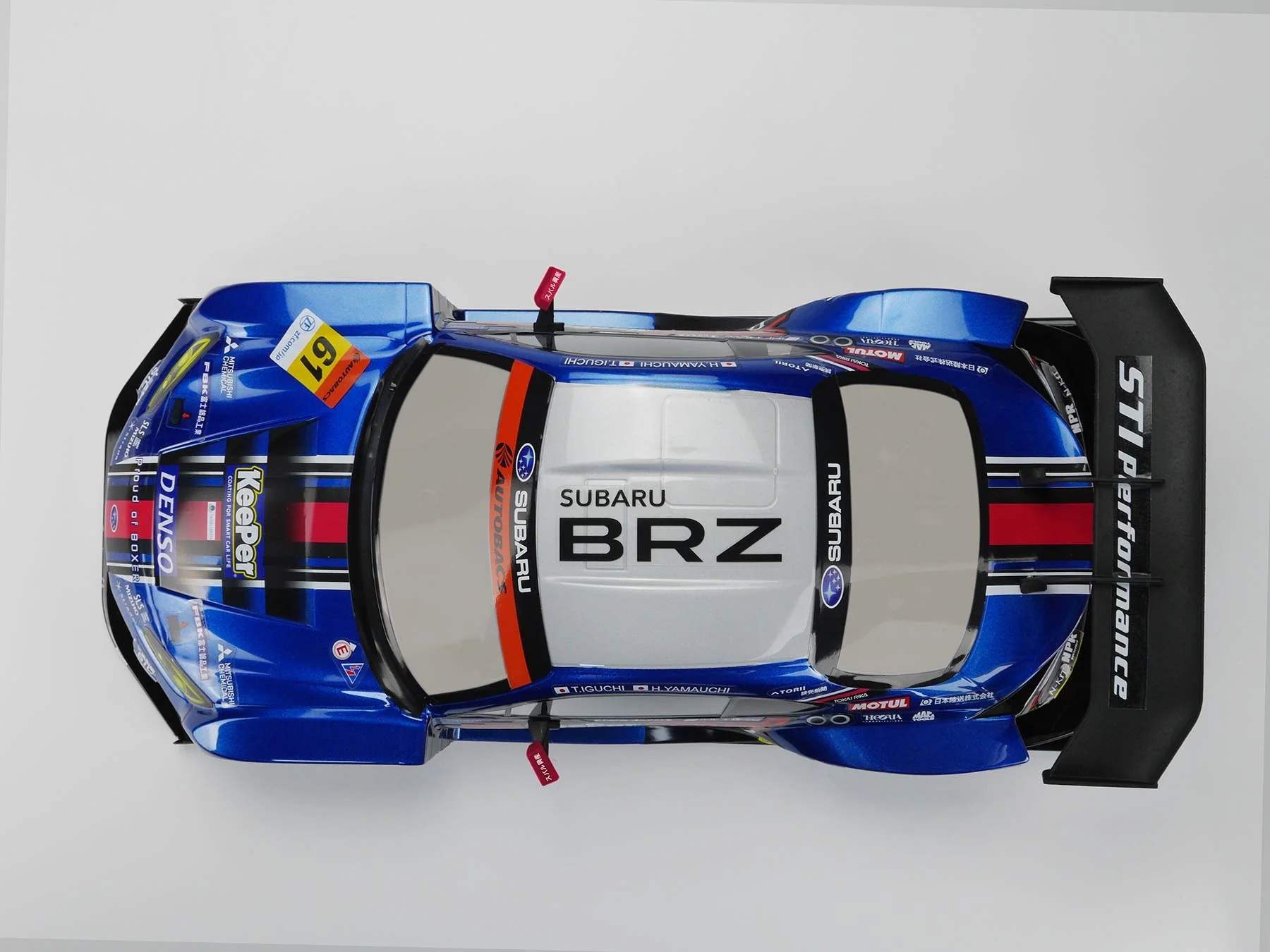 SUBARU BRZ GT300 2021 CLEAR BODY SET - Image 21