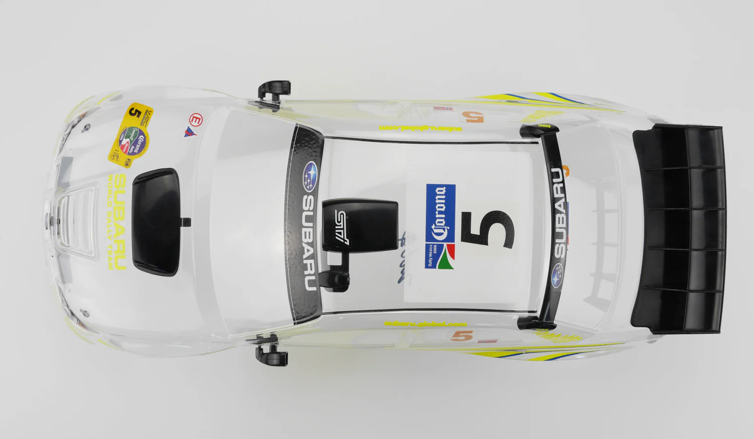 1/10th Subaru Impreza WRC 2006 Clear Body Set 260mm WB - Image 10
