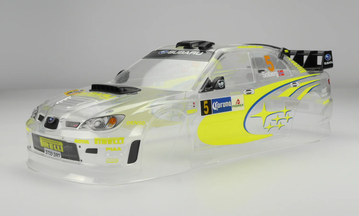 1/10th Subaru Impreza WRC 2006 Clear Body Set 260mm WB - Image 11