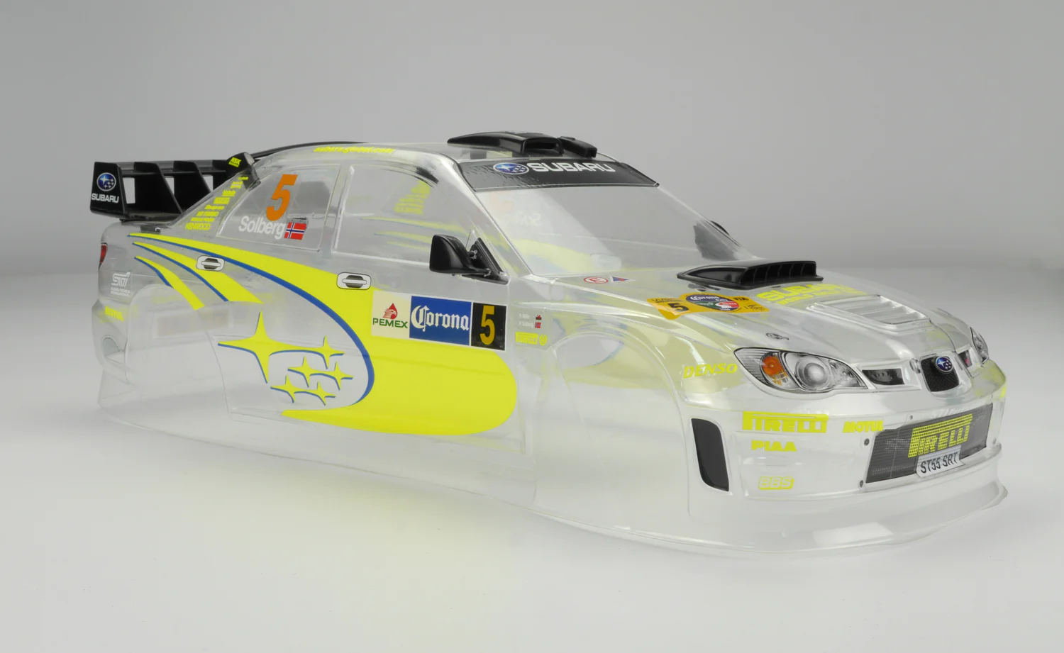 1/10th Subaru Impreza WRC 2006 Clear Body Set 260mm WB - Image 4