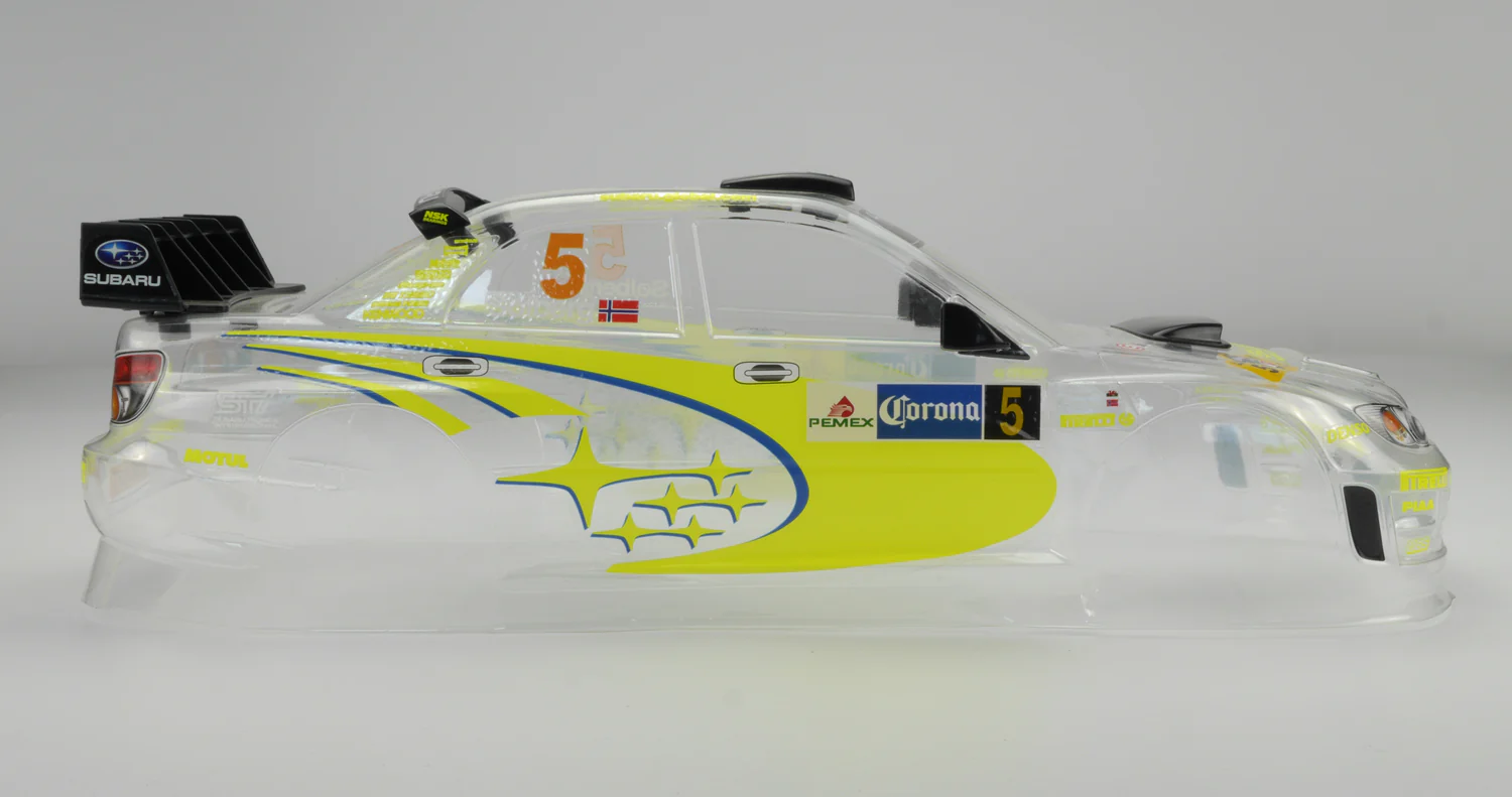 1/10th Subaru Impreza WRC 2006 Clear Body Set 260mm WB - Image 5