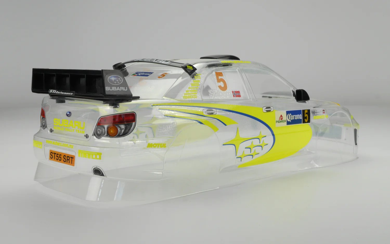 1/10th Subaru Impreza WRC 2006 Clear Body Set 260mm WB - Image 6