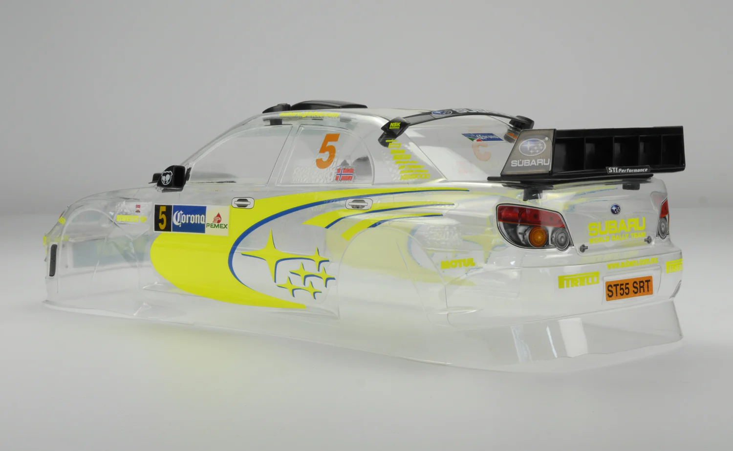 1/10th Subaru Impreza WRC 2006 Clear Body Set 260mm WB - Image 8