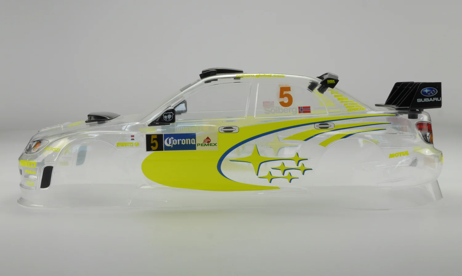1/10th Subaru Impreza WRC 2006 Clear Body Set 260mm WB - Image 9